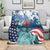 United States 4th Of July Blanket USA Statue of Liberty Proud