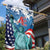 United States 4th Of July Garden Flag USA Statue of Liberty Proud - Wonder Print Shop