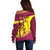 Custom West Indies Cricket Off Shoulder Sweater 2024 World Cup Go Windies - Wonder Print Shop