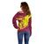 Custom West Indies Cricket Off Shoulder Sweater 2024 World Cup Go Windies - Wonder Print Shop