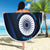 Custom India Cricket Beach Blanket 2024 World Cup Go Men in Blue - Wonder Print Shop