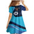 Custom India Cricket Family Matching Mermaid Dress and Hawaiian Shirt 2024 World Cup Go Men in Blue - Wonder Print Shop