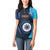 Custom India Cricket Women Polo Shirt 2024 World Cup Go Men in Blue