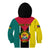 Personalised Mozambique Kid Hoodie Muzambhiki Flag Style - Wonder Print Shop