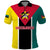 Personalised Mozambique Polo Shirt Muzambhiki Flag Style - Wonder Print Shop