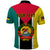 Personalised Mozambique Polo Shirt Muzambhiki Flag Style - Wonder Print Shop