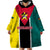 Personalised Mozambique Wearable Blanket Hoodie Muzambhiki Flag Style - Wonder Print Shop