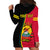 Personalised Independence Day Mozambique Hoodie Dress Muzambhiki Coat Of Arms - Wonder Print Shop