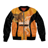 Custom Hyderabad India Cricket Bomber Jacket Go Sunrisers Eagle