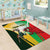 Custom South Africa And Wales Rugby Area Rug Springboks Welsh Mascots Dynamic Version - Wonder Print Shop