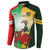 Custom South Africa And Wales Rugby Button Sweatshirt Springboks Welsh Mascots Dynamic Version - Wonder Print Shop