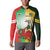 Custom South Africa And Wales Rugby Button Sweatshirt Springboks Welsh Mascots Dynamic Version - Wonder Print Shop