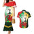 Custom South Africa And Wales Rugby Couples Matching Mermaid Dress and Hawaiian Shirt Springboks Welsh Mascots Dynamic Version - Wonder Print Shop