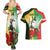 Custom South Africa And Wales Rugby Couples Matching Summer Maxi Dress and Hawaiian Shirt Springboks Welsh Mascots Dynamic Version - Wonder Print Shop