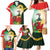 Custom South Africa And Wales Rugby Family Matching Mermaid Dress and Hawaiian Shirt Springboks Welsh Mascots Dynamic Version - Wonder Print Shop