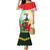 Custom South Africa And Wales Rugby Family Matching Mermaid Dress and Hawaiian Shirt Springboks Welsh Mascots Dynamic Version - Wonder Print Shop