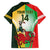 Custom South Africa And Wales Rugby Family Matching Summer Maxi Dress and Hawaiian Shirt Springboks Welsh Mascots Dynamic Version - Wonder Print Shop