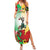 Custom South Africa And Wales Rugby Family Matching Summer Maxi Dress and Hawaiian Shirt Springboks Welsh Mascots Dynamic Version - Wonder Print Shop