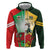 Custom South Africa And Wales Rugby Hoodie Springboks Welsh Mascots Dynamic Version