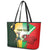 Custom South Africa And Wales Rugby Leather Tote Bag Springboks Welsh Mascots Dynamic Version - Wonder Print Shop