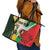 Custom South Africa And Wales Rugby Leather Tote Bag Springboks Welsh Mascots Dynamic Version - Wonder Print Shop