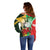 Custom South Africa And Wales Rugby Off Shoulder Sweater Springboks Welsh Mascots Dynamic Version - Wonder Print Shop