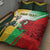 Custom South Africa And Wales Rugby Quilt Bed Set Springboks Welsh Mascots Dynamic Version