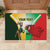 Custom South Africa And Wales Rugby Rubber Doormat Springboks Welsh Mascots Dynamic Version