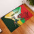 Custom South Africa And Wales Rugby Rubber Doormat Springboks Welsh Mascots Dynamic Version