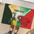 Custom South Africa And Wales Rugby Rubber Doormat Springboks Welsh Mascots Dynamic Version