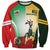 Custom South Africa And Wales Rugby Sweatshirt Springboks Welsh Mascots Dynamic Version