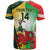 Custom South Africa And Wales Rugby T Shirt Springboks Welsh Mascots Dynamic Version