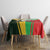 Custom South Africa And Wales Rugby Tablecloth Springboks Welsh Mascots Dynamic Version