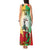 Custom South Africa And Wales Rugby Tank Maxi Dress Springboks Welsh Mascots Dynamic Version