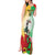 Custom South Africa And Wales Rugby Tank Maxi Dress Springboks Welsh Mascots Dynamic Version