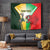 Custom South Africa And Wales Rugby Tapestry Springboks Welsh Mascots Dynamic Version