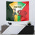 Custom South Africa And Wales Rugby Tapestry Springboks Welsh Mascots Dynamic Version