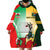 Custom South Africa And Wales Rugby Wearable Blanket Hoodie Springboks Welsh Mascots Dynamic Version