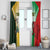 Custom South Africa And Wales Rugby Window Curtain Springboks Welsh Mascots Dynamic Version