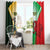 Custom South Africa And Wales Rugby Window Curtain Springboks Welsh Mascots Dynamic Version