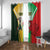 Custom South Africa And Wales Rugby Window Curtain Springboks Welsh Mascots Dynamic Version