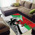 Custom Fiji And Wales Rugby Area Rug Fijian Tapa Welsh Mascots Dynamic Version - Wonder Print Shop