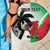 Custom Fiji And Wales Rugby Beach Blanket Fijian Tapa Welsh Mascots Dynamic Version - Wonder Print Shop