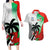 Custom Fiji And Wales Rugby Couples Matching Long Sleeve Bodycon Dress and Hawaiian Shirt Fijian Tapa Welsh Mascots Dynamic Version - Wonder Print Shop