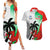 Custom Fiji And Wales Rugby Couples Matching Summer Maxi Dress and Hawaiian Shirt Fijian Tapa Welsh Mascots Dynamic Version - Wonder Print Shop