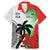 Custom Fiji And Wales Rugby Family Matching Mermaid Dress and Hawaiian Shirt Fijian Tapa Welsh Mascots Dynamic Version - Wonder Print Shop