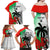 Custom Fiji And Wales Rugby Family Matching Off Shoulder Maxi Dress and Hawaiian Shirt Fijian Tapa Welsh Mascots Dynamic Version - Wonder Print Shop