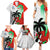 Custom Fiji And Wales Rugby Family Matching Summer Maxi Dress and Hawaiian Shirt Fijian Tapa Welsh Mascots Dynamic Version - Wonder Print Shop