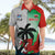 Custom Fiji And Wales Rugby Hawaiian Shirt Fijian Tapa Welsh Mascots Dynamic Version - Wonder Print Shop