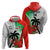 Custom Fiji And Wales Rugby Hoodie Fijian Tapa Welsh Mascots Dynamic Version - Wonder Print Shop